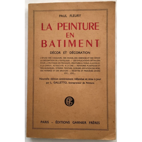 La peinture en batiment : decor et decoration