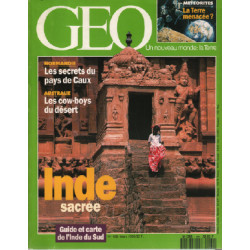 Revue GEO n ° 169 / inde sacrée