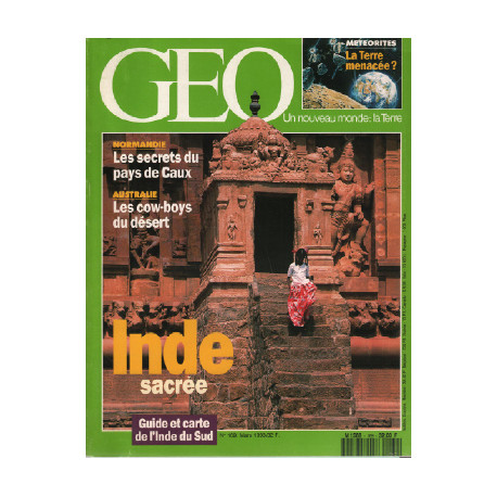 Revue GEO n ° 169 / inde sacrée