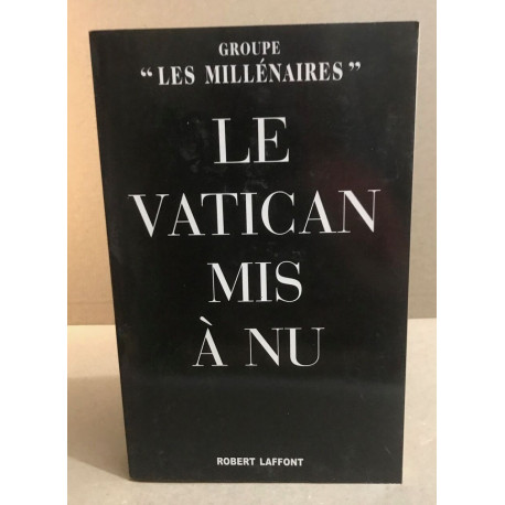 Le vatican mis à nu