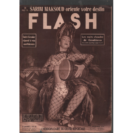 Flash l'hebdomadaire du grand reportage / 1ere année n° 45