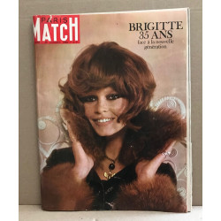 Paris match n° 1068 / brigitte 35 ans face à la nouvelle génération