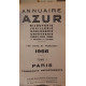 Annuaire AZUR - Paris départements Belgique (joaillerie horlogerie...