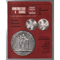 Monnaies olympiques canadiennes / gouvernement de la défense...
