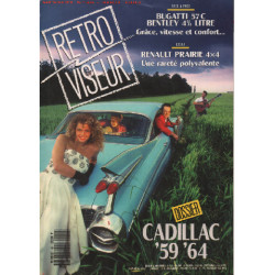 Revue rétroviseur n° 48 : dossier cadillac 59-64 , bugatti 57C et...