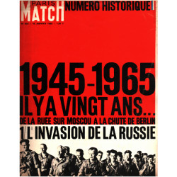 Paris match n° 823 / 16 janvier 1965 / l'invasion de la russie