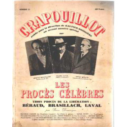 Revue le crapouillot n° 31 / les procés célèbres / trois procés de...