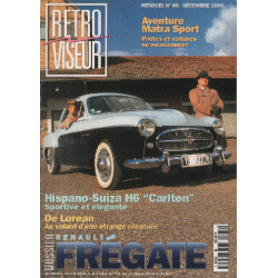 Revue rétroviseur n° 88 : dossier renault Frégate de loréan ,...