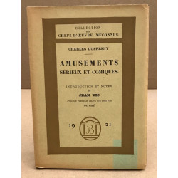 Amusements serieux et comiques