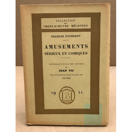 Amusements serieux et comiques
