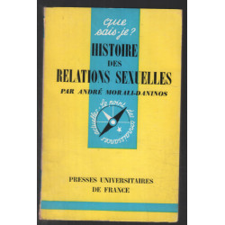 histoires des relations sexuelles (que sais je ?)