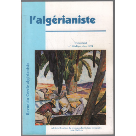 Revue algérianiste n° 88