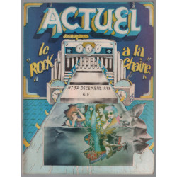 Revue actuel n° 37 / le rock à la chaine