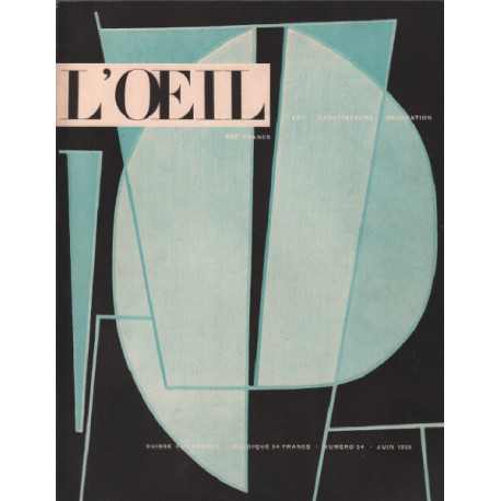 Revue d'art mensuelle l'oeil n° 54