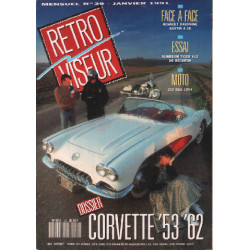 Revue rétroviseur n° 29 : dossier corvette 53-62 , renault...