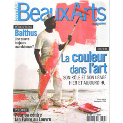 Revue beaux arts n° 288 / la couleur dans l'art / son role et son...
