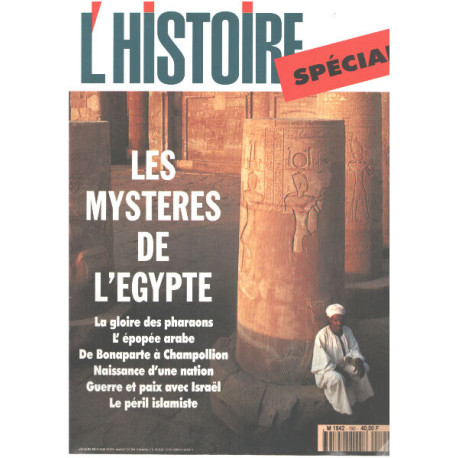 Revue l'histoire n° 190 / les mysteres de l'egypte