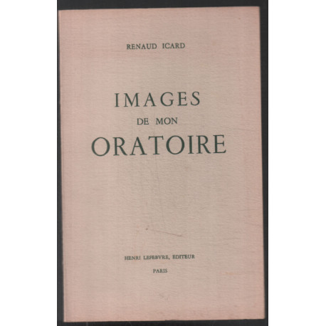 Images de mon oratoire