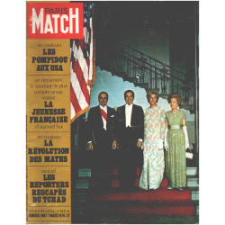 Paris match n° 1087 / les pompidou aux USA