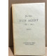 Notes d'un agent (1861-1867 ) / réédition de 1868 / tirage 300...