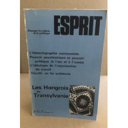 Revue esprit n° 3 / mars 1978 / les hongrois de transylvanie