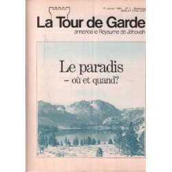 Revue la tour de garde / année 1984 / 12 numeros