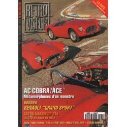 Revue rétroviseur n° 124 : Dossier renault grand sport , AC Cobra Ace