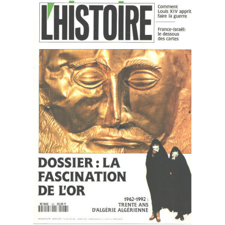 Revue l'histoire n° 153 / la fascination de l'or