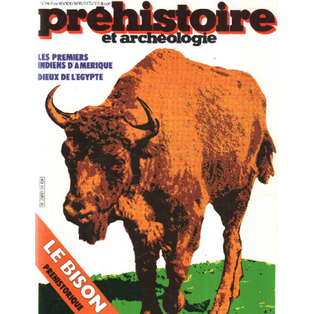 Revue archeologia n° 24 / les premiers indiens d'amerique