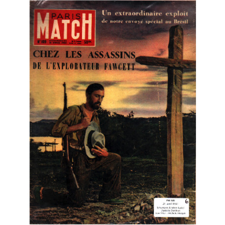 Paris match n° 109 / 21 avril 1951 / chez les assassins de...