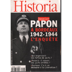 Revue historia n°610 dossier papon à bordeaux