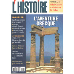 Revue l'histoire n° 232 / l'aventure grecque