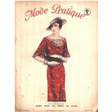 Mode pratique n° 23 / juin 1933