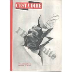 Revue c'est a dire n° 11