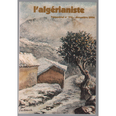 Revue l'algérianiste n° 116