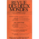 Revue des deux mondes / octobre 1993 / dossier : au dela de l'ecologie