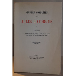 Oeuvres complètes - Tome I - Poésies