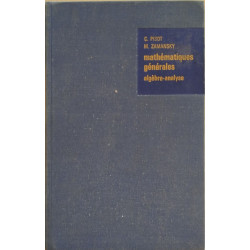 Mathématiques générales : algèbre analyse