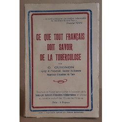 Ce que tout Français doit savoir de la Tuberculose