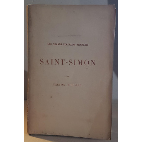 Saint - Simon (deuxième édition)