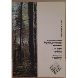 Cahiers Binding N°7 - L'environnement forestier lausannois...