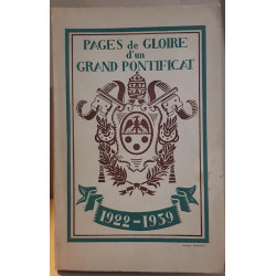 Pages de gloire d'un Grand Pontificat (18° série) 1939-1940...