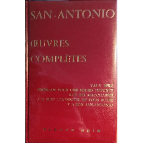 Oeuvres completes tome 8 / vasy beru -sérénade pour une souris...