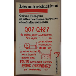 Les autoréductions - grèves d'usagers et luttes de classes en...
