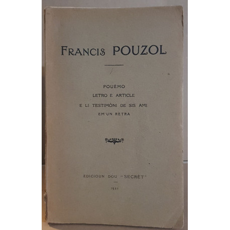 Pouèmo letro e article e li testamoni dè sis ami em'un retra...