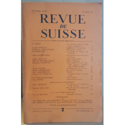 Revue de Suisse - 2° année - 30 Avril 1952 - N°7