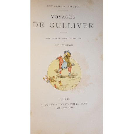 Voyages de Gulliver (traduction nouvelle et complète par B.-H....