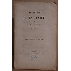 Inauguration de la statue de Mgr d'Inguimbert évèque de Carpentras...