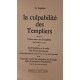 La culpabilité des Templiers