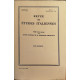 Revue des études italiennes / tome 32 / sur manzoni